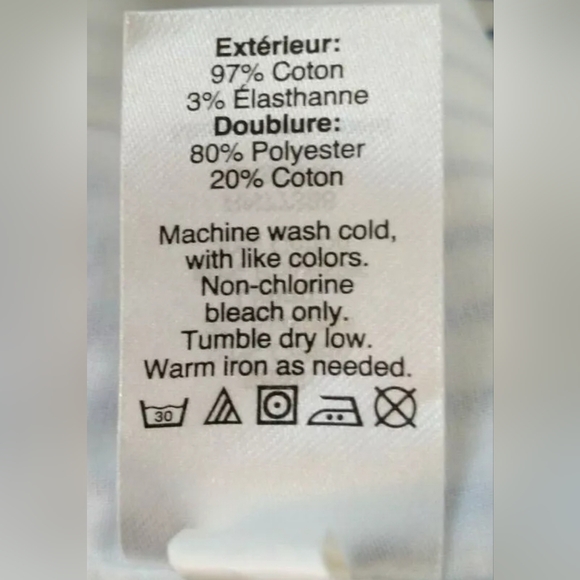 NWT. J Crew Blue & White Stripe Tiered Ruffle Skirt - Size 10. - Picture 4 of 8